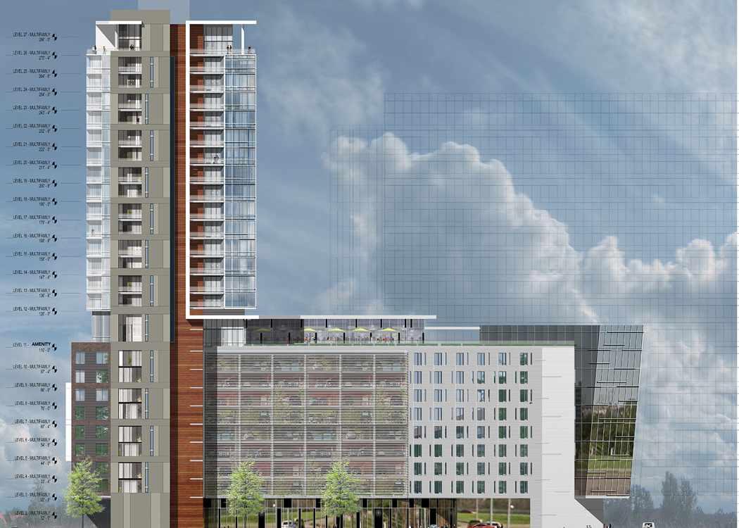 Northbank MixedUse Hotel, Apartments, Office and Retail Munoz Albin